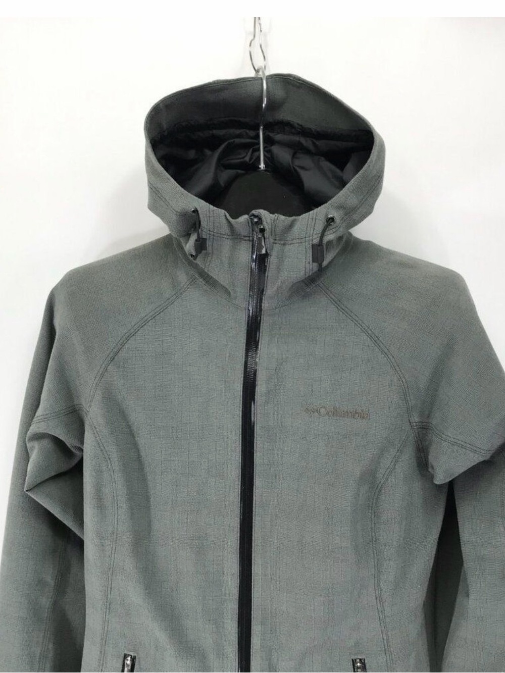 Used/Good Condition/Columbia Dusk2Dawn Omni-Heat Hooded Jacket Women's XL Gray
